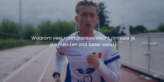 Waarom veel sportdranken slecht zijn voor je darmen 