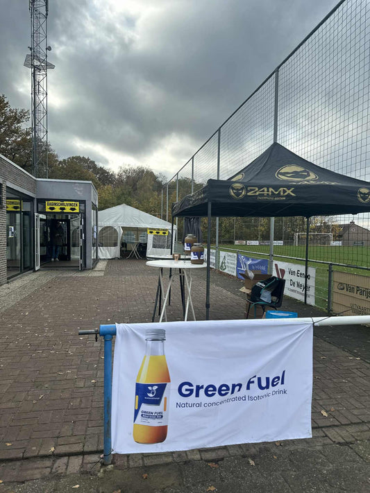 Green Fuel op de Halve Marathon in Poekepark!